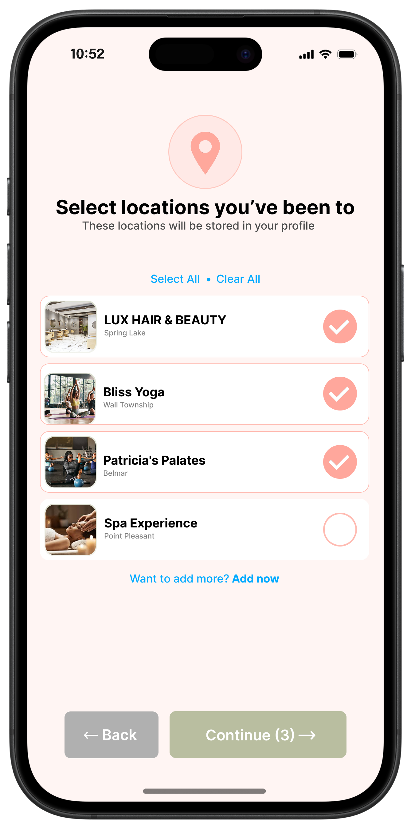 App screenshot